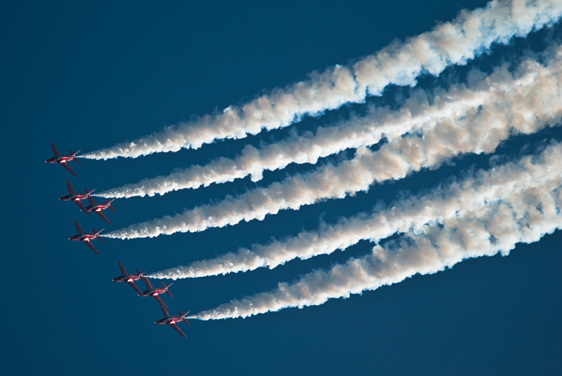 117_Radom_Air Show_Red Arrows na British Aerospace Hawk T1.jpg